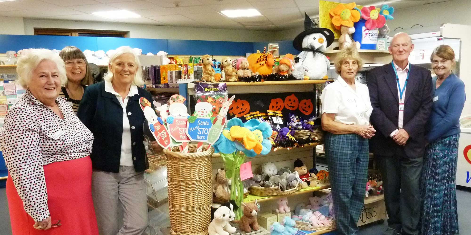 Friends of Chichester Hospitals shop at St Richards